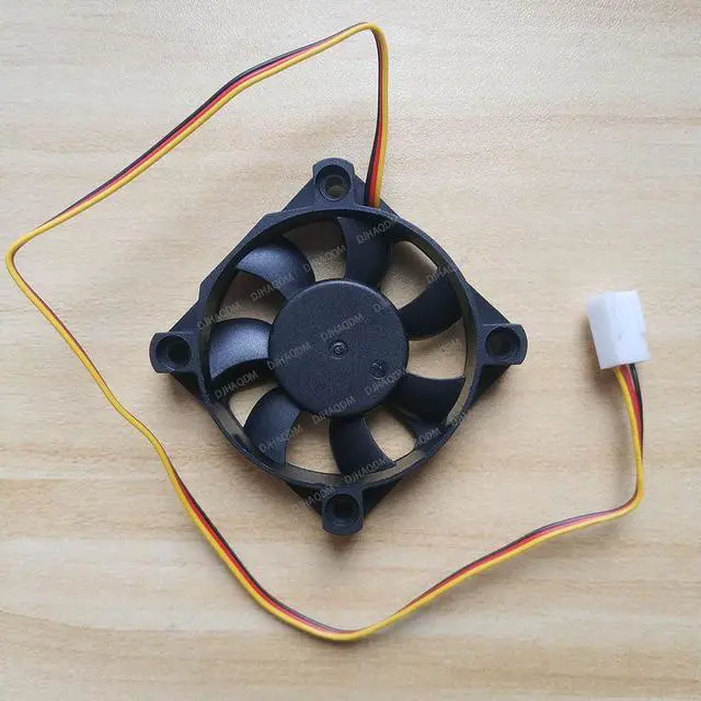 Alt view image 5 of 5 - Compatible for ADDA AD0512HB-G76 12V 0.15A 50x50x10mm 3-Wire Cooling Fan