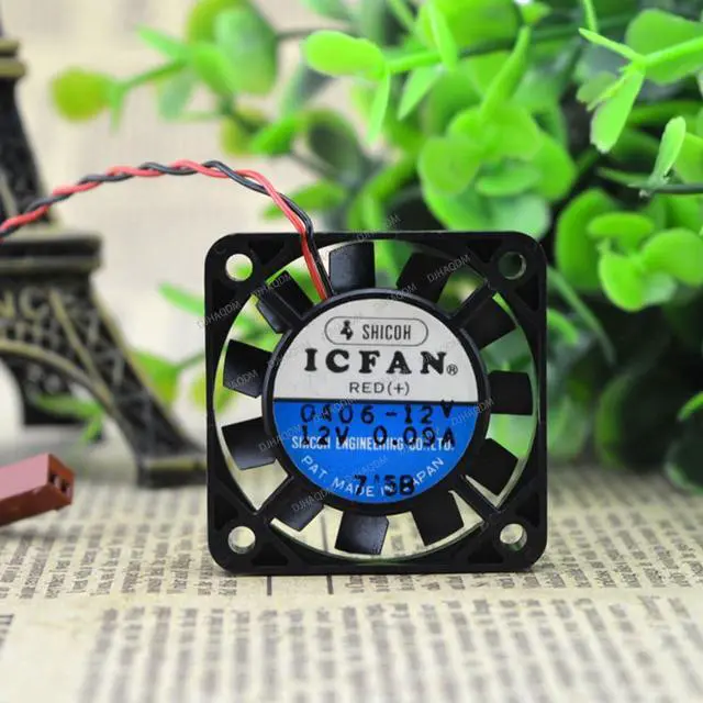 Alt view image 4 of 5 - Compatible for ICFAN 0406-12V 12V 0.09A 4cm 4006 2-Wire Cooling Fan