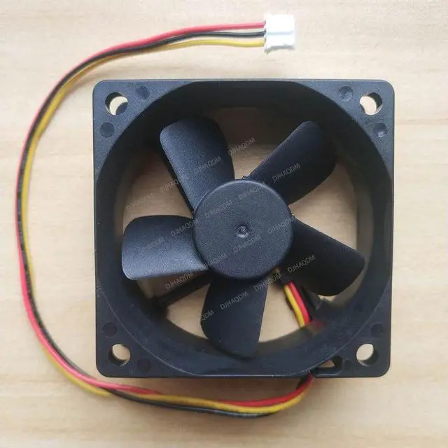 Alt view image 4 of 5 - Compatible for SUNON HA60251V4-0000-C99 12V 0.7W 6cm 6025 3-Wire Cooling Fan