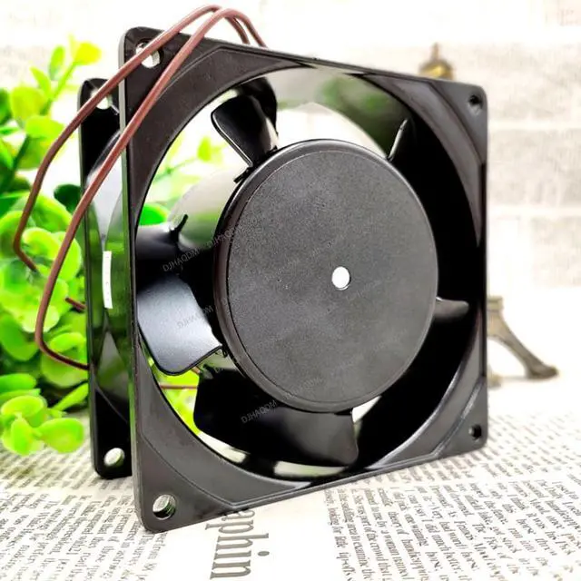 Alt view image 5 of 5 - Compatible for TYP 3650 230V 12/11W 9038 9cm 2-Wire Cooling Fan