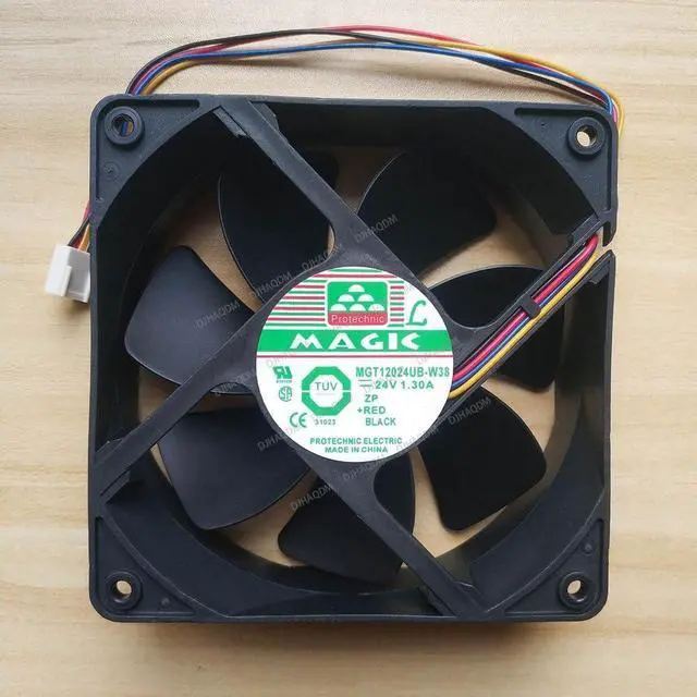 Main image of Compatible for Protechnic MGT12024UB-W38 24V 1.30A 12038 4-Wire Cooling Fan