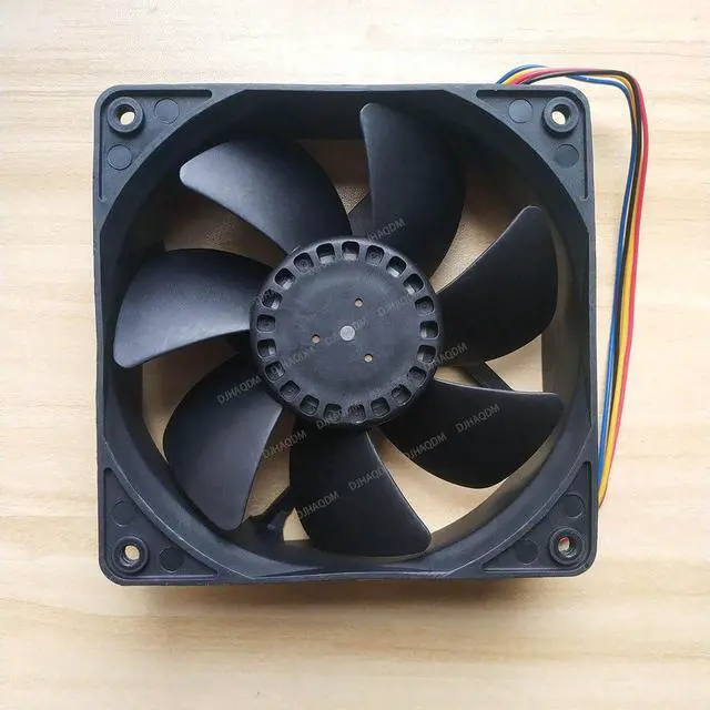 Alt view image 4 of 5 - Compatible for Protechnic MGT12024UB-W38 24V 1.30A 12038 4-Wire Cooling Fan