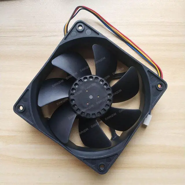 Alt view image 5 of 5 - Compatible for Protechnic MGT12024UB-W38 24V 1.30A 12038 4-Wire Cooling Fan