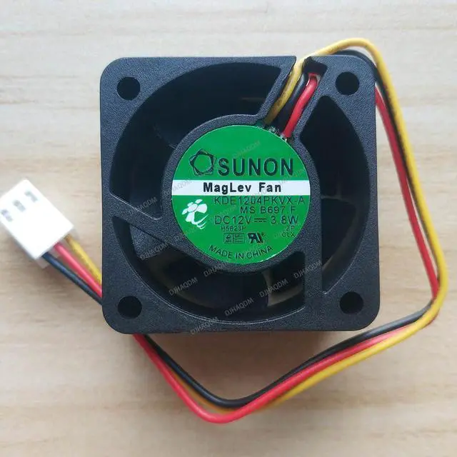 Main image of Compatible for SUNON KDE1204PKVX-A 12V 3.8W 4020 2950 3-Wire Cooling Fan