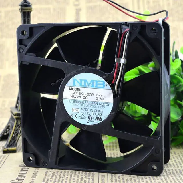Main image of Compatible for NMB 4715KL-07W-B29 48V 0.15A 120x38mm 3-Wire Cooling Fan