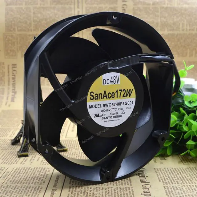Alt view image 2 of 5 - Compatible for SANYO San Ace 172W 9WG5748P5G001 48V 2.91A 170x150mm 4-Wire Cooling Fan