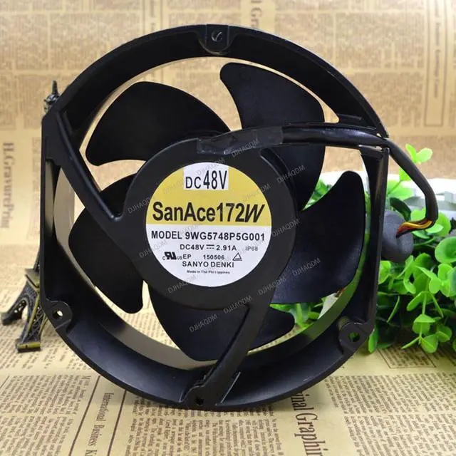 Alt view image 3 of 5 - Compatible for SANYO San Ace 172W 9WG5748P5G001 48V 2.91A 170x150mm 4-Wire Cooling Fan