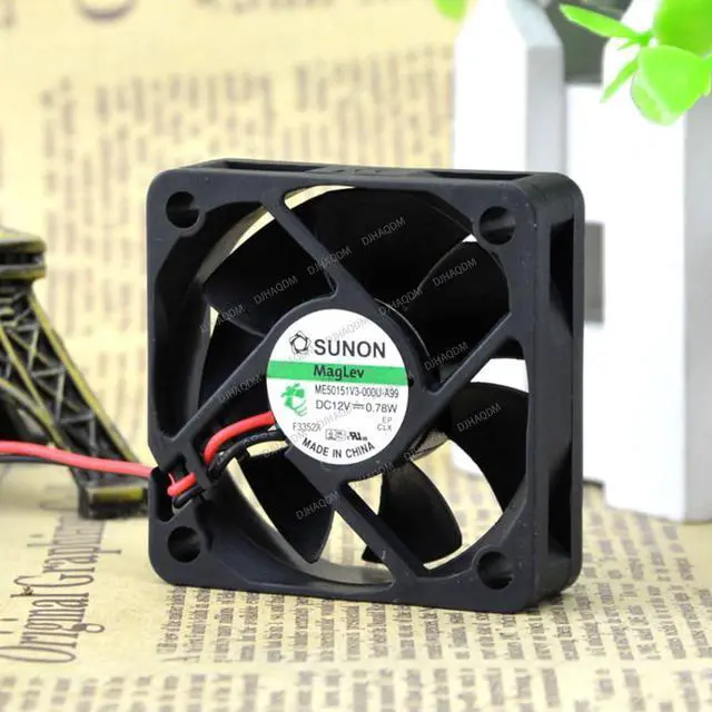 Main image of Compatible for SUNON ME50151V3-000U-A99 12V 0.78W 5015 2-Wire Cooling Fan