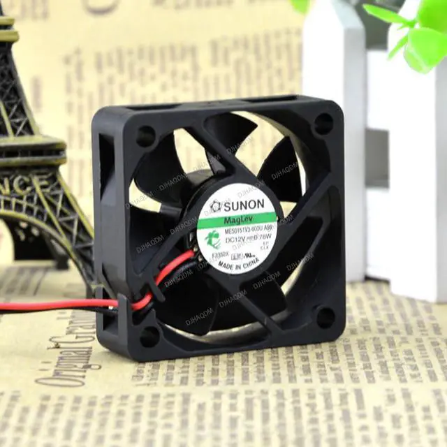 Alt view image 3 of 5 - Compatible for SUNON ME50151V3-000U-A99 12V 0.78W 5015 2-Wire Cooling Fan