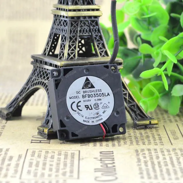 Alt view image 3 of 5 - Compatible for Delta BFB03505LA 5V 0.08A 3.5cm 2-Wire Cooling Fan