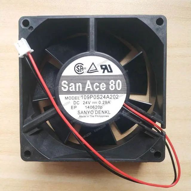 Main image of Compatible for SANYO San Ace 80 109P0S24A202 24V 0.29A 8cm 8032 2-Wire Cooling Fan