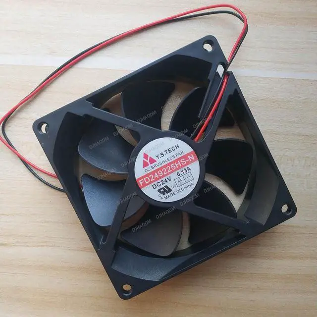 Alt view image 2 of 5 - Compatible for Y.S.TECH FD249225HS-N 24V 0.13A 9cm 9025 2-Wire Cooling Fan
