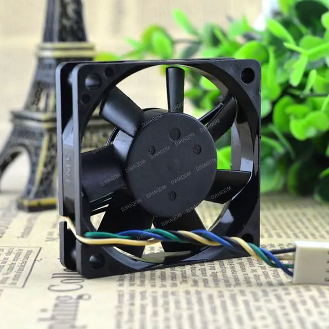 Alt view image 4 of 5 - Compatible for JMC 6015-12HB 12V 0.12A 6015 6cm 4-Wire Cooling Fan