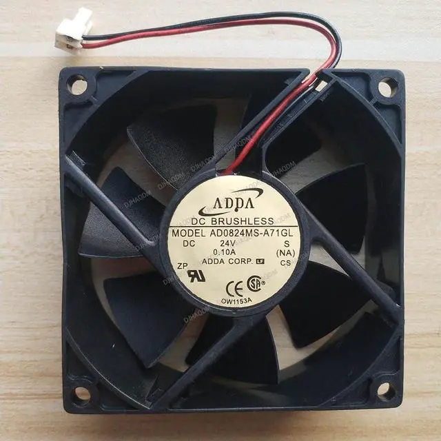 Main image of Compatible for ADDA AD0824MS-A71GL 24V 0.10A 8025 2-Wire Cooling Fan