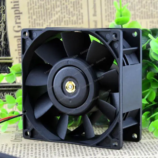 Alt view image 4 of 5 - Compatible for Delta PFB0924UHE 24V 1.22A 92x92x38mm 9238 2-Wire Cooling Fan