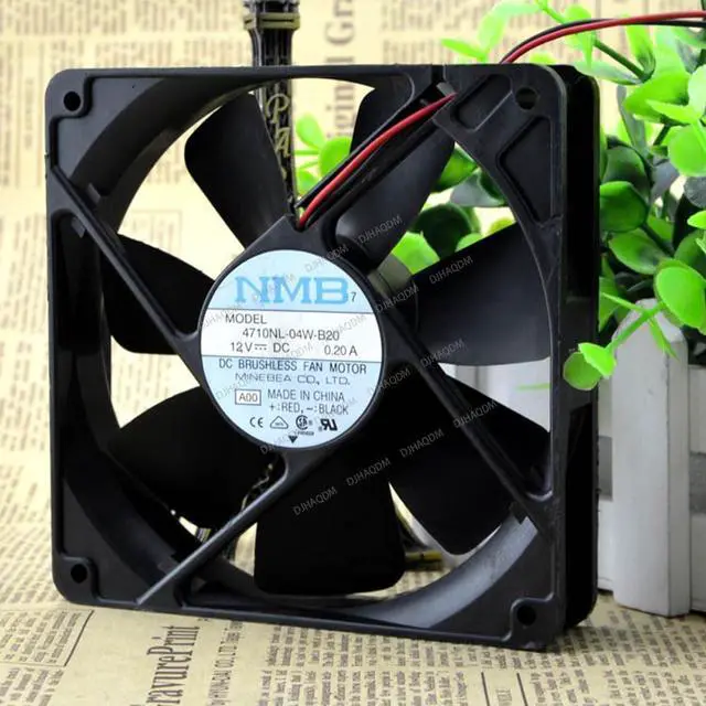 Main image of Compatible for NMB 4710NL-04W-B20 12V 0.20A 12025 2-Wire Cooling Fan