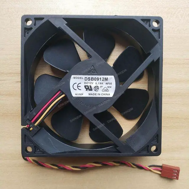 Main image of Compatible for Delta DSB0912M 12V 0.19A 9cm 9025 3-Wire Cooling Fan