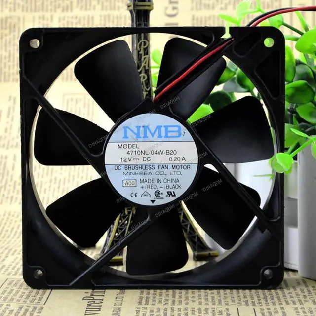 Alt view image 2 of 5 - Compatible for NMB 4710NL-04W-B20 12V 0.20A 12025 2-Wire Cooling Fan