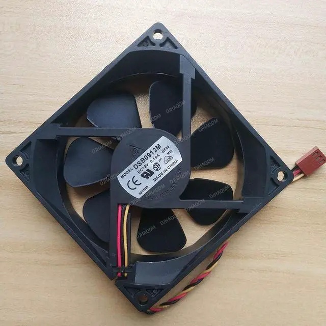 Alt view image 2 of 5 - Compatible for Delta DSB0912M 12V 0.19A 9cm 9025 3-Wire Cooling Fan