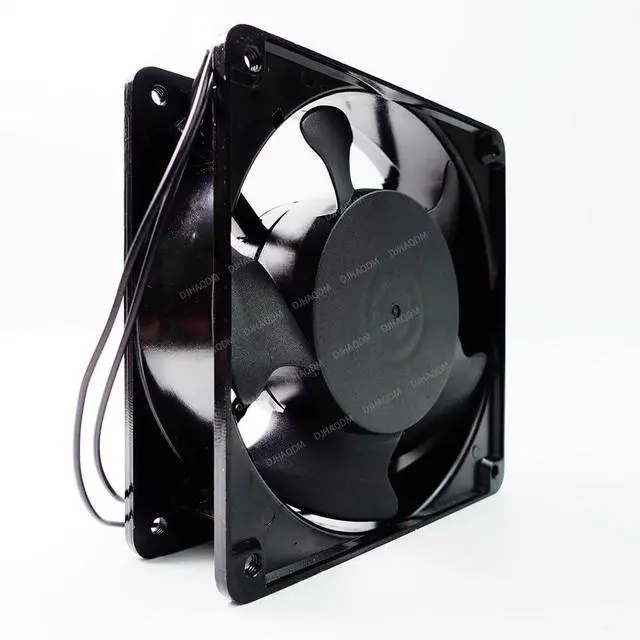 Alt view image 4 of 5 - Compatible for ETRI LW12038SA2H 158DS2LP13000 220V 0.12-0.14A 120x120x38mm 2-Wire Cooling Fan