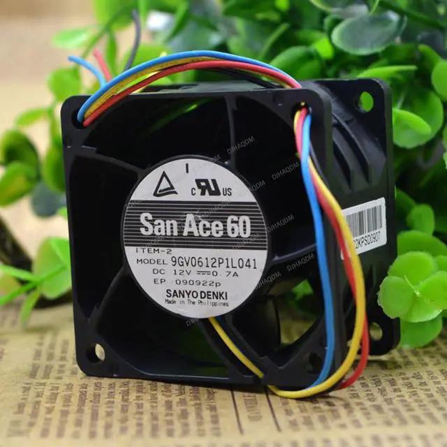 Main image of Compatible for SANYO San Ace 60 9GV0612P1L041 12V 0.7A 6cm 6038 4-Wire Cooling Fan