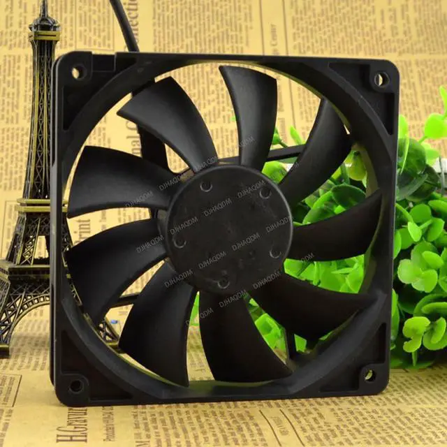 Alt view image 2 of 5 - Compatible for NMB-MAT 4710KL-04W-B20 12V 0.25A 12025 12cm 2-Wire Cooling Fan