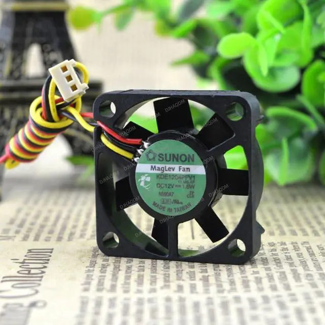 Main image of Compatible for SUNON KDE1204PFV1 12V 1.6W 4010 40x40x10mm 3-Wire Cooling Fan