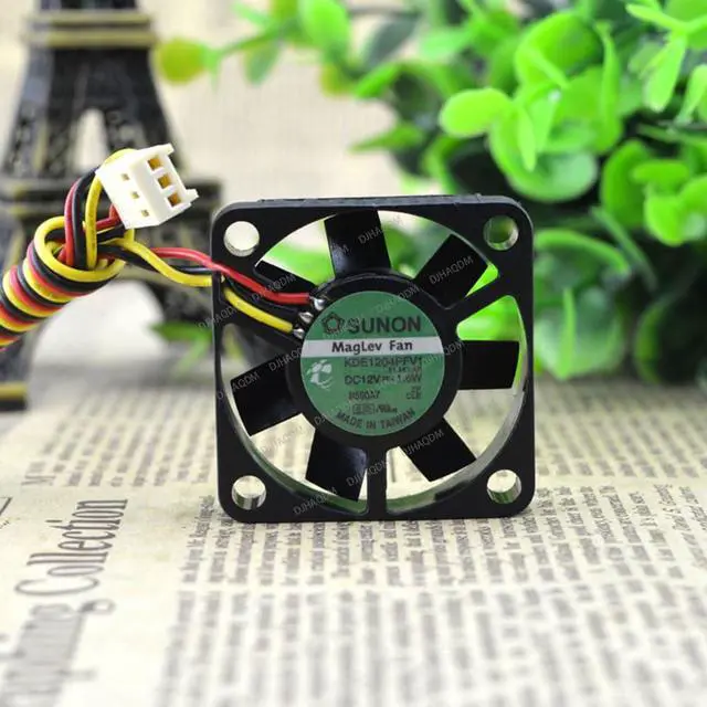 Alt view image 2 of 5 - Compatible for SUNON KDE1204PFV1 12V 1.6W 4010 40x40x10mm 3-Wire Cooling Fan