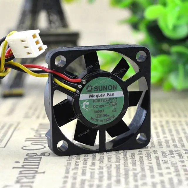 Alt view image 3 of 5 - Compatible for SUNON KDE1204PFV1 12V 1.6W 4010 40x40x10mm 3-Wire Cooling Fan