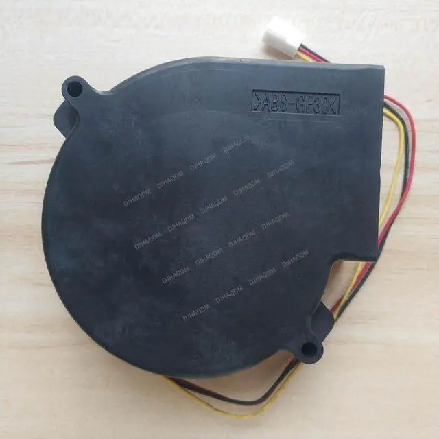 Alt view image 4 of 5 - Compatible for Nidec A34124-58 12V 0.65A 9733 3-Wire Cooling Fan