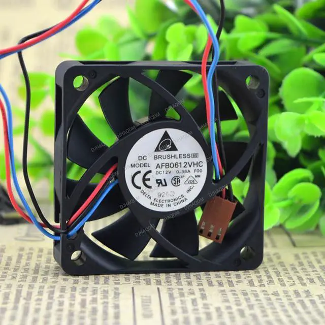 Alt view image 3 of 5 - Compatible for Delta AFB0612VHC 12V 0.36A 60x60x15mm 6015 3-Wire Cooling Fan