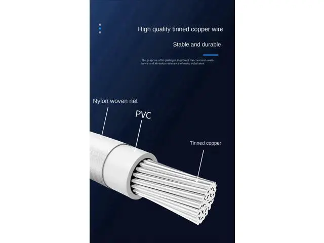 Alt view image 5 of 7 - RGB Luminous 24Pin ATX Power Extension Cable, Dual-Head Acousto-Optic Sync Fiber Optic Glow Cord, 18AWG Tinned Copper, 245mm