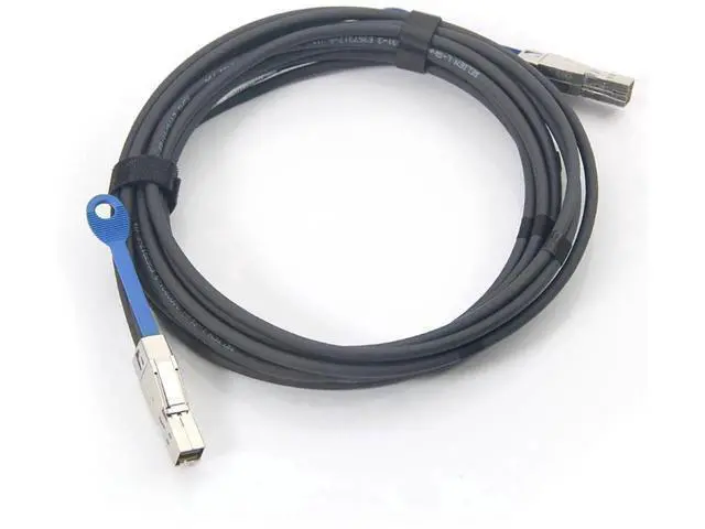 Alt view image 2 of 5 - 3M 10ft SFF-8644 to SFF-8644 Mini SAS HD 12Gbps Cable, 100-Ohm External SAS Cable Compatible with NVMe Enclosure, Storage Array, SAN and JBOD Devices