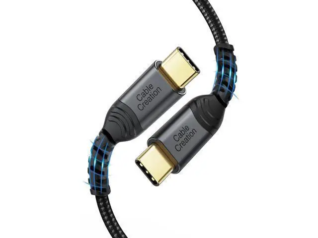 Alt view image 2 of 7 - 2 Pack 6.6FT USB C to C Cable, 60W Fast Charging Double Braided Cord for iPhone 15/16, iPad, Galaxy, Power Bank