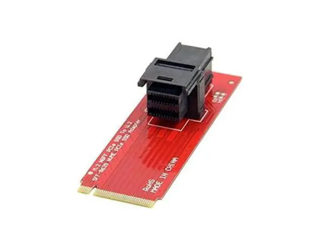 Alt view image 4 of 6 - M.2 NVMe M-Key to SFF-8643 Mini SAS HD Adapter Kit, SFF-8643 to SFF-8639 U.2 NVMe Converter for Intel SSD 750 P3600 P3700 2.5 U.2 PCIe SSD