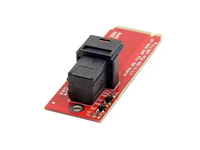 Alt view image 6 of 6 - M.2 NVMe M-Key to SFF-8643 Mini SAS HD Adapter Kit, SFF-8643 to SFF-8639 U.2 NVMe Converter for Intel SSD 750 P3600 P3700 2.5 U.2 PCIe SSD