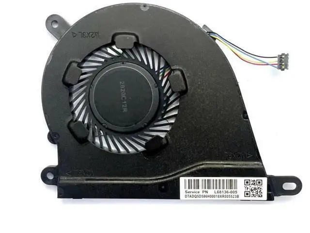 Alt view image 2 of 2 - ND75C07-19A18 L68134-001 CPU Cooling Fan Replacement for HP Pavilion 14/15 Series & 340S G7 Laptops