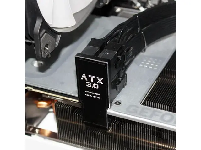 Alt view image 7 of 7 - 90° Up-Angled 12VHPWR 16Pin to 4×ATX 8Pin Modular Power Adapter, ATX3.0 PCIe5.0 for RTX 4080/4090/5090Ti