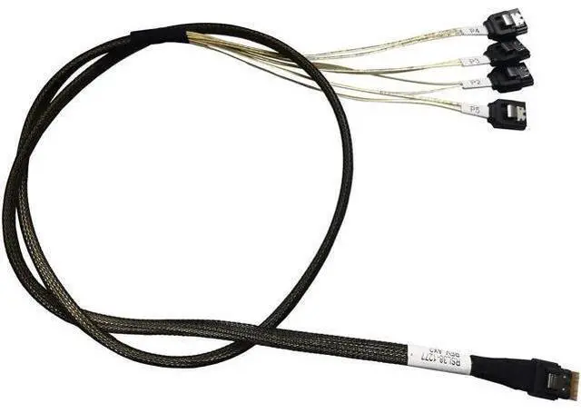 Main image of 4X SFF-8087 38Pin to 4 SATA 7Pin Splitter Cable, 100CM Internal SATA Hard Drive Multi-Drop Cable