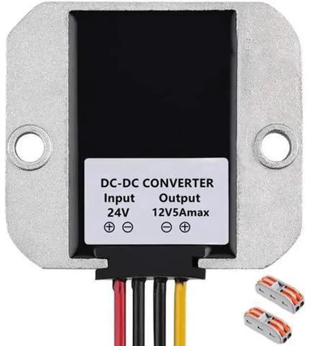 Main image of 24V to 12V DC-DC Step Down Converter, Waterproof Power Module 5A 60W for Golf Cart Club Car