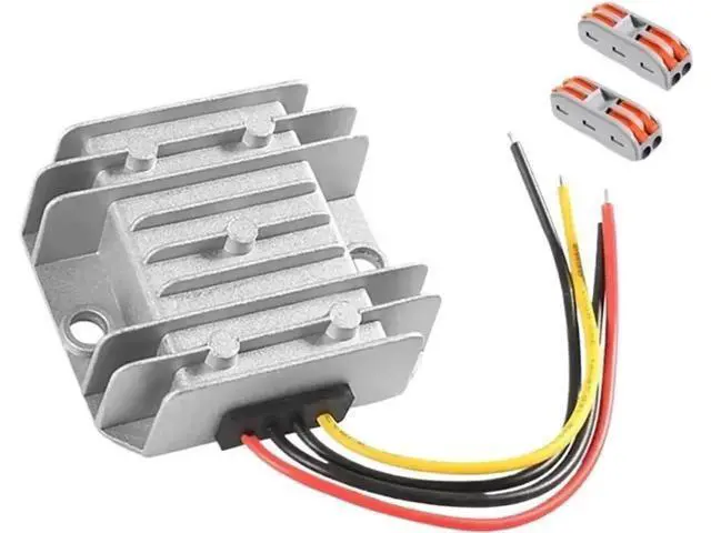 Alt view image 4 of 6 - 24V to 12V DC-DC Step Down Converter, Waterproof Power Module 5A 60W for Golf Cart Club Car