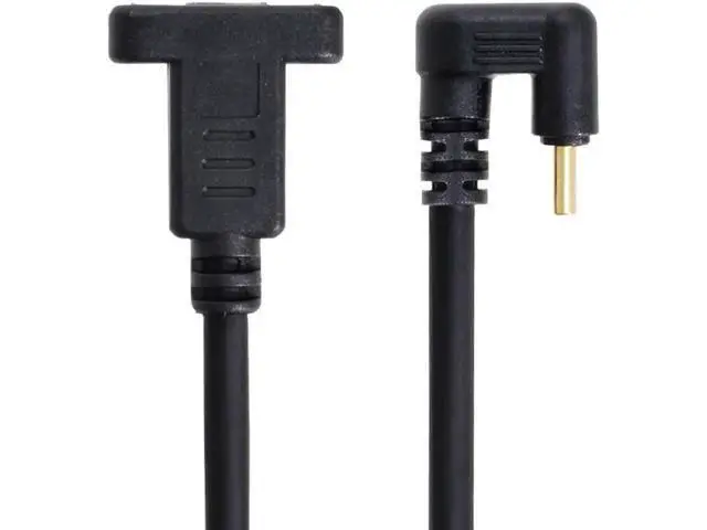 Alt view image 2 of 3 - 30cm 180° U-Shape USB-C Extension Cable, USB 3.1 Male to Female Back Angled Data Cord
