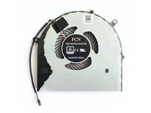 Alt view image 2 of 6 - CPU & GPU Dual Cooling Fan Set DFS602212M00T FK7W + DFS552012M00T FK7V DC12V for ASUS ROG Strix FX503 / GL703 / FX63 Series Gaming Laptops