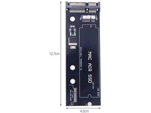 Alt view image 4 of 7 - USB 3.0 to SATA 22Pin & 12+6Pin SSD Adapter, PCB Disk Drive Cable for 2010-2011 MacBook Air A1369 A1370 SSD