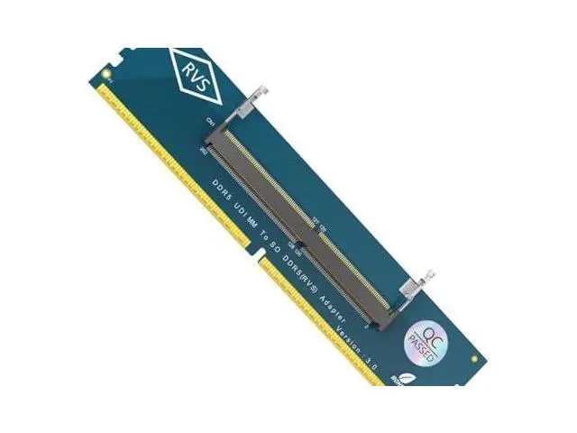 Alt view image 4 of 4 - DDR5 SO-DIMM to U-DIMM Adapter, Laptop DDR5 Memory Riser Card, 262Pin SO-DIMM to 288Pin U-DIMM Converter for Desktop PC Memory Tester