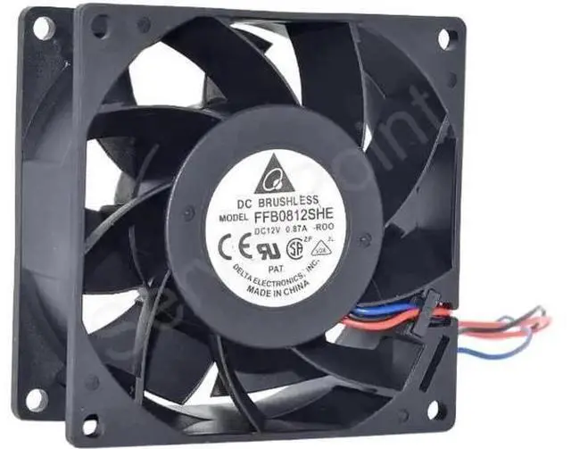 Main image of 12V 0.87A 3-Pin Cooling Fan FFB0812SHE-ROO Compatible with 8038 UPS System