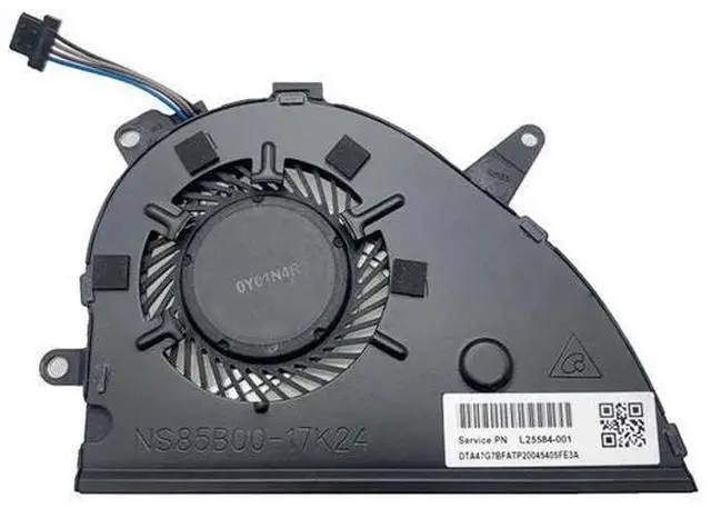 Main image of CPU Cooling Fan Replacement for HP Pavilion 15-CW 15-CS Series (TPN-Q210, L25584-001)