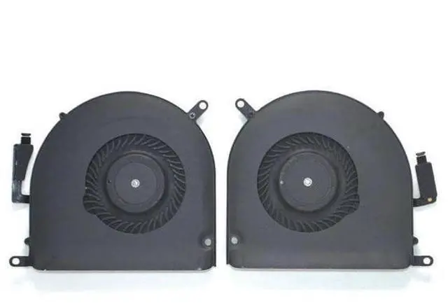 Main image of Left & Right CPU Cooling Fan Replacement Set for 15-inch MacBook Pro A1398 (2013-2015), OEM Part KDB06105HCA03AEL KD06105HCA04AEM