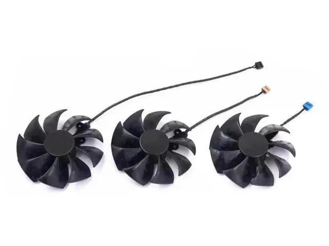 Alt view image 2 of 7 - 87MM PLD09220S12H GPU Cooling Fan, 4-Pin PWM Replacement for EVGA GeForce RTX 3070 3080 Ti 3090 FTW3 Ultra Gaming