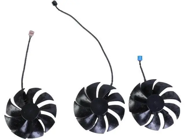 Alt view image 3 of 7 - 87MM PLD09220S12H GPU Cooling Fan, 4-Pin PWM Replacement for EVGA GeForce RTX 3070 3080 Ti 3090 FTW3 Ultra Gaming
